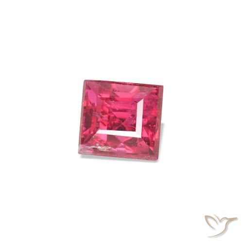 Spinelle Rose rougeâtre naturelle Baquette, 0.29 ct, VS