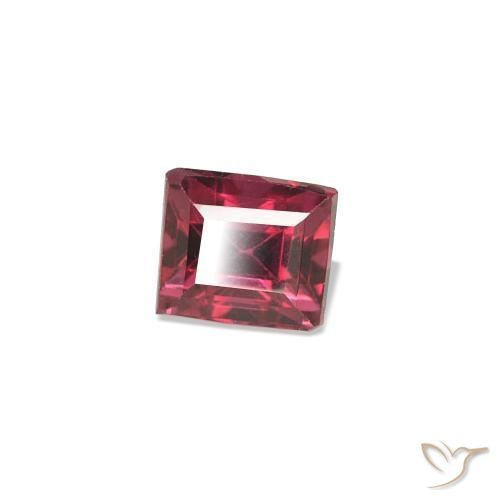 Spinelle Rouge cramoisi profond naturelle Baquette, 0.37 ct, VVS
