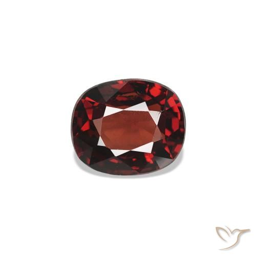0.58ct Rouge foncé Spinelle, Coussin, VVS-VS