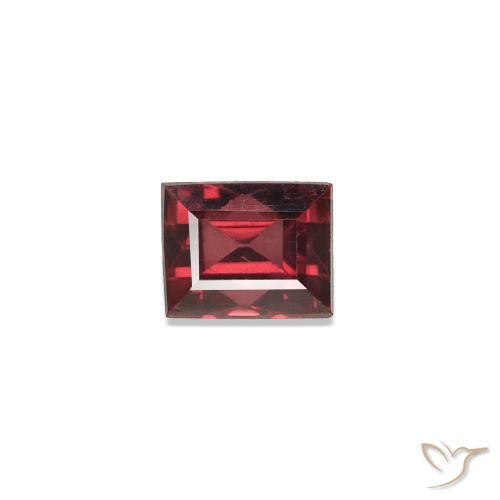 Spinelle Rouge foncé naturelle Baquette, 0.36 ct, VVS-VS