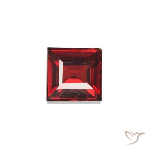 0.56ct Rouge Sangria Spinelle, Carré, VVS-VS