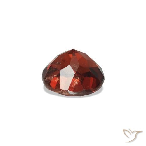 Spinelle Rouge moyen naturelle Coupe roude, 0.51 ct, VS
