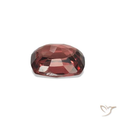 Spinelle Rouge foncé naturelle Coupe coussin, 0.71 ct, VS