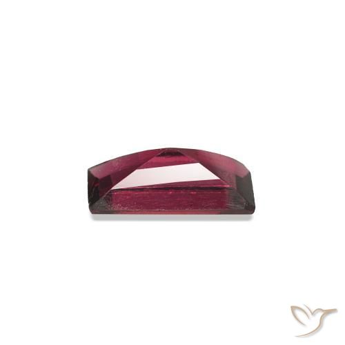 Spinelle Rouge foncé naturelle Baquette, 0.27 ct, VS