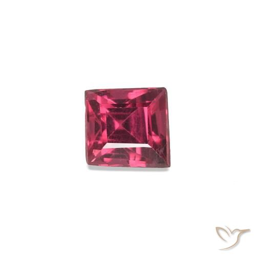 0.21ct Rouge moyen Spinelle, Carré, VS