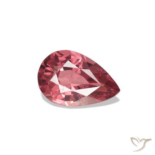 Spinelle Rouge moyen naturelle En forme de poire, 0.47 ct, VS