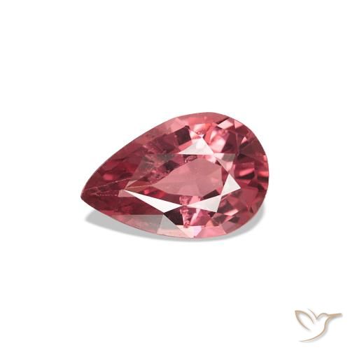 Spinelle Rouge moyen naturelle En forme de poire, 0.47 ct, VS