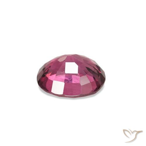 Spinelle Rouge framboises naturelle Coupe ovale, 0.67 ct, VS