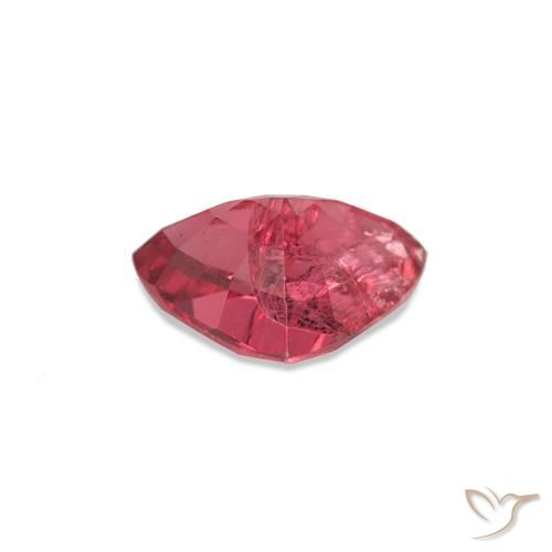 Spinelle Rose intense naturelle Trillion, 0.89 ct, VS-SI