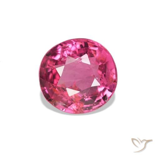0.95ct Magenta profond Spinelle, ovale, VS-SI