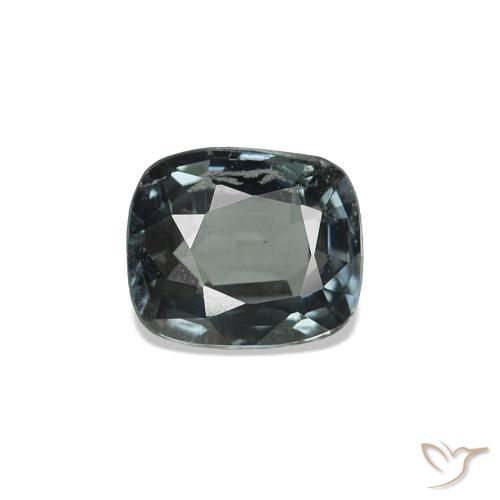 Spinelle Argent foncé naturelle Coussin, 0.54 ct, VS