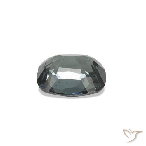 Spinelle Argent foncé naturelle Coussin, 0.54 ct, VS