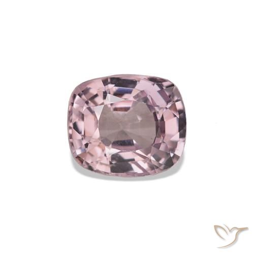 Spinelle Rose grisâtre naturelle Coupe coussin, 1.16 ct, VS