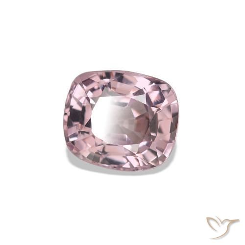 Spinelle Rose grisâtre naturelle Coupe coussin, 1.16 ct, VS