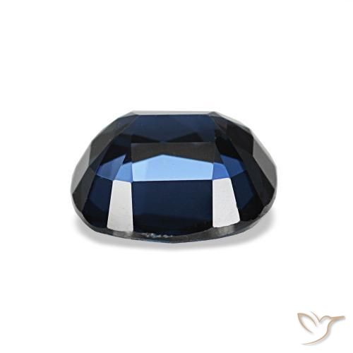 Spinelle Bleu nuit naturelle Coupe coussin, 2.01 ct, VVS