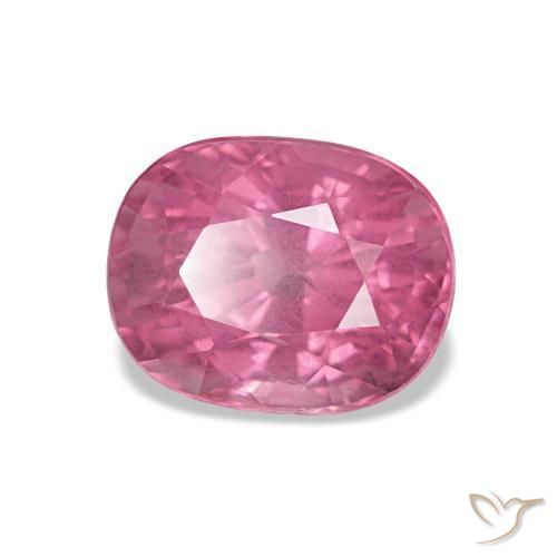 Spinelle Rose magenta naturelle Coupe ovale, 3.04 ct, VS-SI