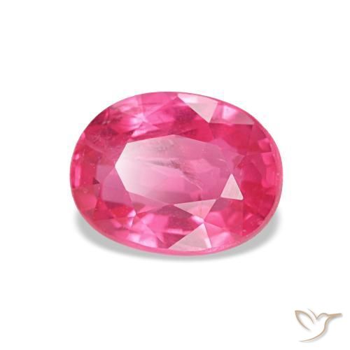 Spinelle Magenta profond naturelle Coupe ovale, 1.02 ct, VS
