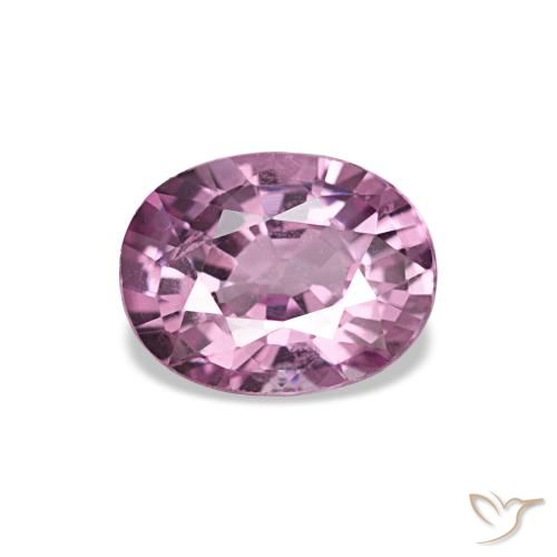 Spinelle Medium Light-Purple naturelle Coupe ovale, 1.03 ct, VVS-VS