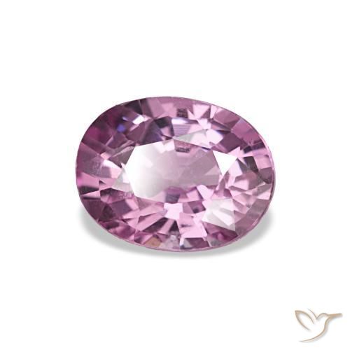 Spinelle Medium Light-Purple naturelle Coupe ovale, 1.03 ct, VVS-VS