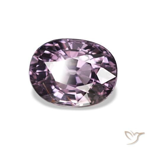 Spinelle pourpre naturelle coupe ovale, 1,00 ct, VS