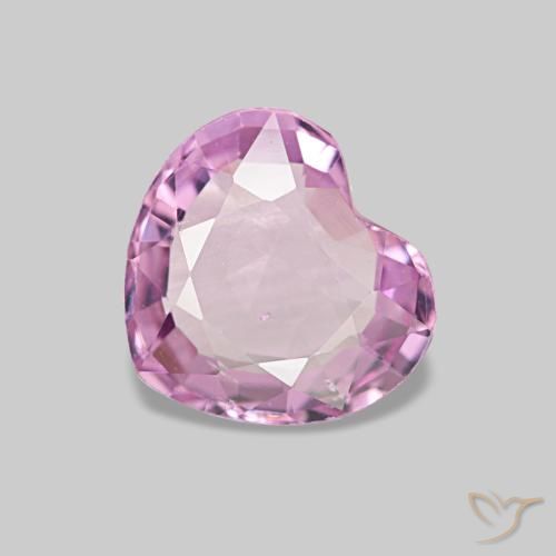 Spinelle rose de 0,78 ct, cœur, VS