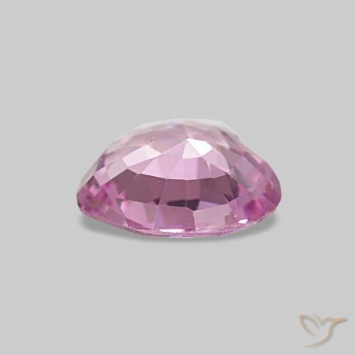 Spinelle rose naturelle forme de coeur, 0,78 ct, VS