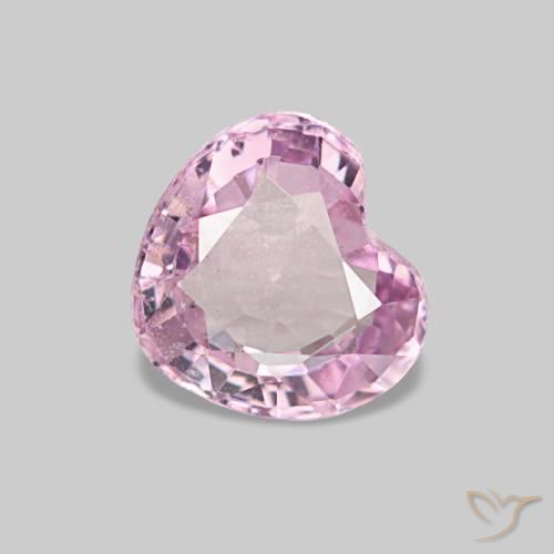 Spinelle rose de 0,65 ct, cœur, VS