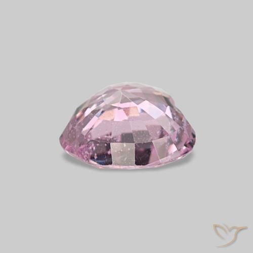 Spinelle rose naturelle forme de coeur, 0,65 ct, VS