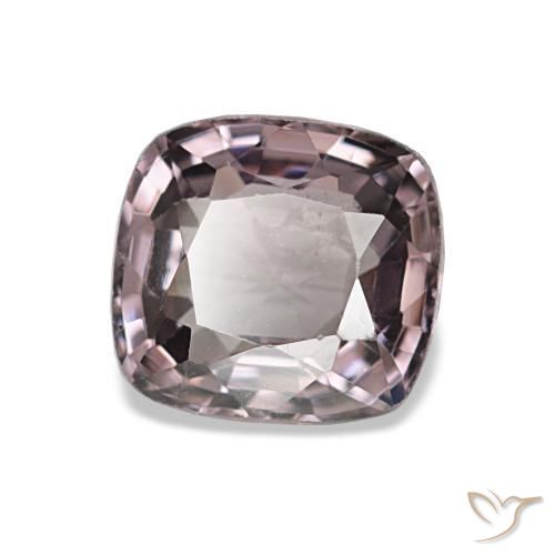 Spinelle pourpre naturelle coupe coussin, 1,04 ct, VVS-VS