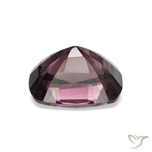 Spinelle pourpre naturelle coupe coussin, 1,49 ct, VVS-VS