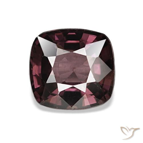 Spinelle pourpre de 1,54 ct, coussin, VVS-VS