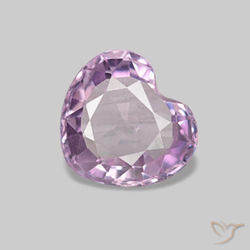 Spinelle rose de 0,61 ct, cœur, VS