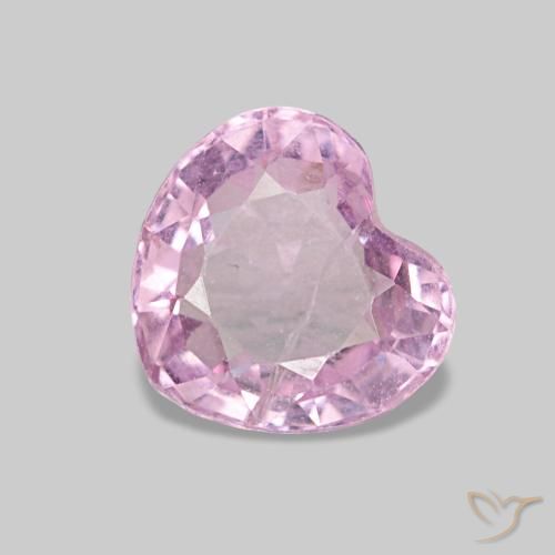 Spinelle pourpre naturelle forme de coeur, 0,92 ct, VS-SI