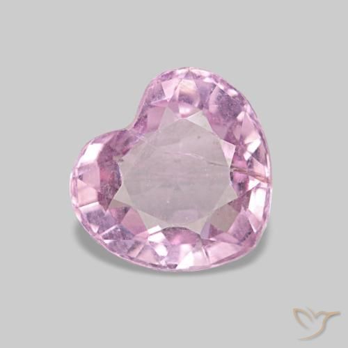 Spinelle pourpre naturelle forme de coeur, 0,92 ct, VS-SI