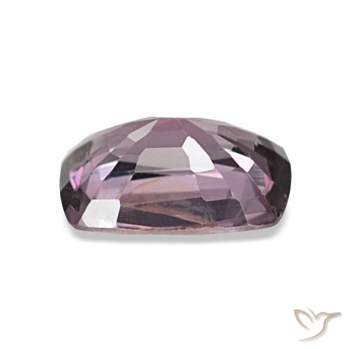 Spinelle pourpre naturelle coupe coussin, 1,34 ct, VVS-VS