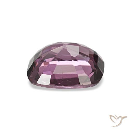 Spinelle pourpre naturelle coupe coussin, 1,06 ct, VVS-VS