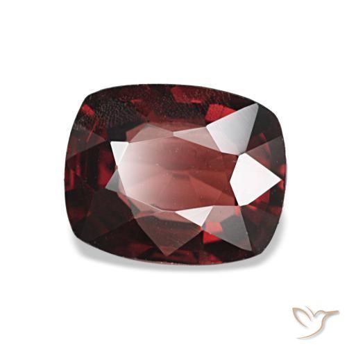 Spinelle rouge naturelle coupe coussin, 1,10 ct, VS
