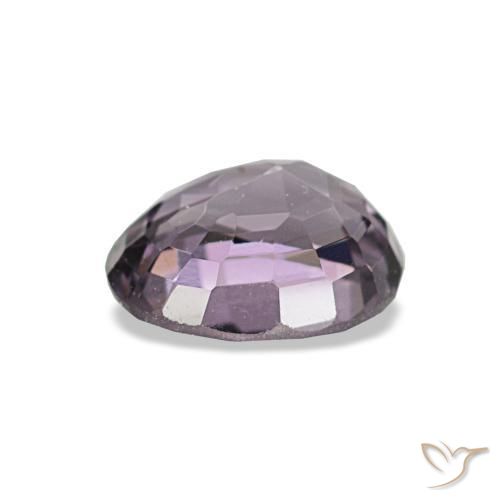 Spinelle pourpre naturelle coupe ovale, 0,74 ct, VS