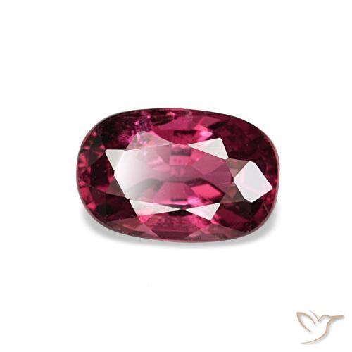 Spinelle rouge naturelle coupe coussin, 0,62 ct, VS-SI