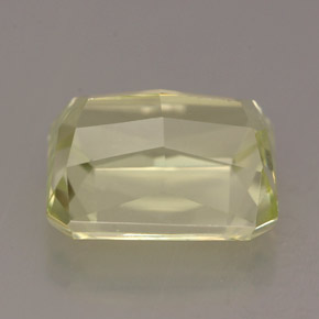 Spodumène Jaune clair naturelle Taille émeraude, 6.20 ct, VS