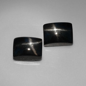 Achetez naturel ct noir diopside étoilé gems, baguette, en provenance inde chez gemselect. en stock, livraison internationale!