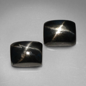 Achetez naturel ct noir diopside étoilé gems, baguette, en provenance inde chez gemselect. en stock, livraison internationale!