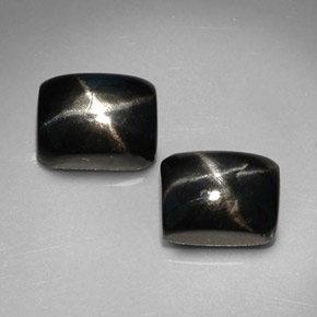 Achetez naturel ct noir diopside étoilé gems, baguette, en provenance inde chez gemselect. en stock, livraison internationale!