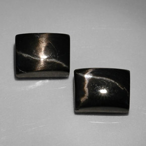 Achetez naturel ct noir diopside étoilé gems, baguette, en provenance inde chez gemselect. en stock, livraison internationale!