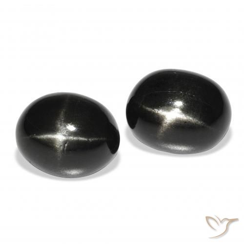 Shop natural 10.31ct Noire Diopside étoilé gems, ovale, from Inde at GemSelect. In stock, global shipping!