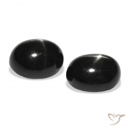 Shop natural 10.31ct Noire Diopside étoilé gems, ovale, from Inde at GemSelect. In stock, global shipping!