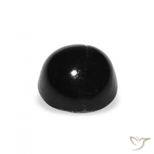 Diopside étoilé Noire naturelle Tour, 2.19 ct, Opaque