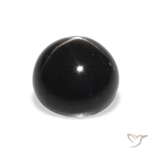 Diopside étoilé Noire naturelle Tour, 4.14 ct, Opaque