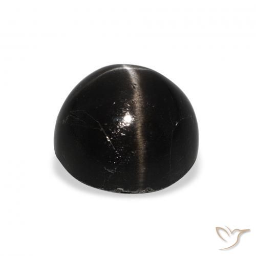 Diopside étoilé Noire naturelle Tour, 4.50 ct, Opaque