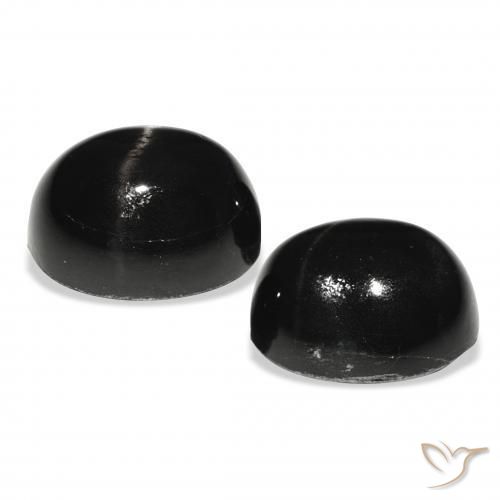 Shop natural 12.09ct Noire Diopside étoilé gems, ovale, from Inde at GemSelect. In stock, global shipping!